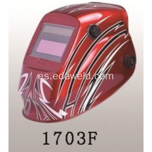 Casco de soldadura de oscurecimiento automático de alto rendimiento